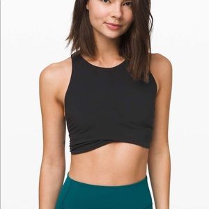 🍋 lululemon always aligned bra - black